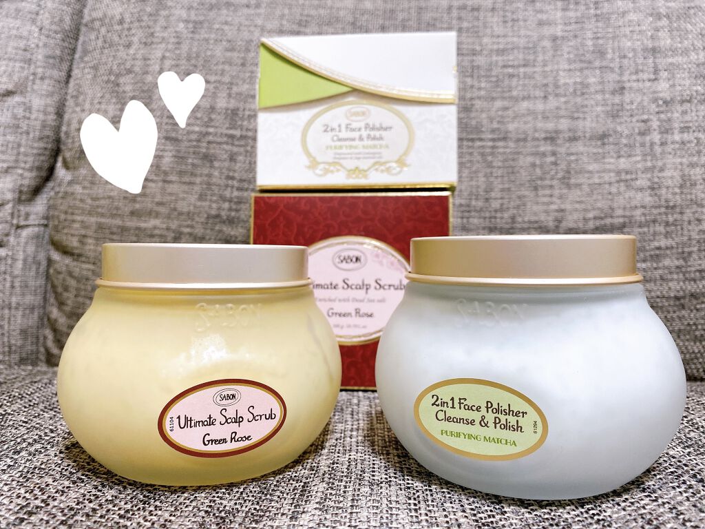 ヘッドスクラブ グリーン・ローズ/SABON/ヘッドスクラブを使ったクチコミ（1枚目）