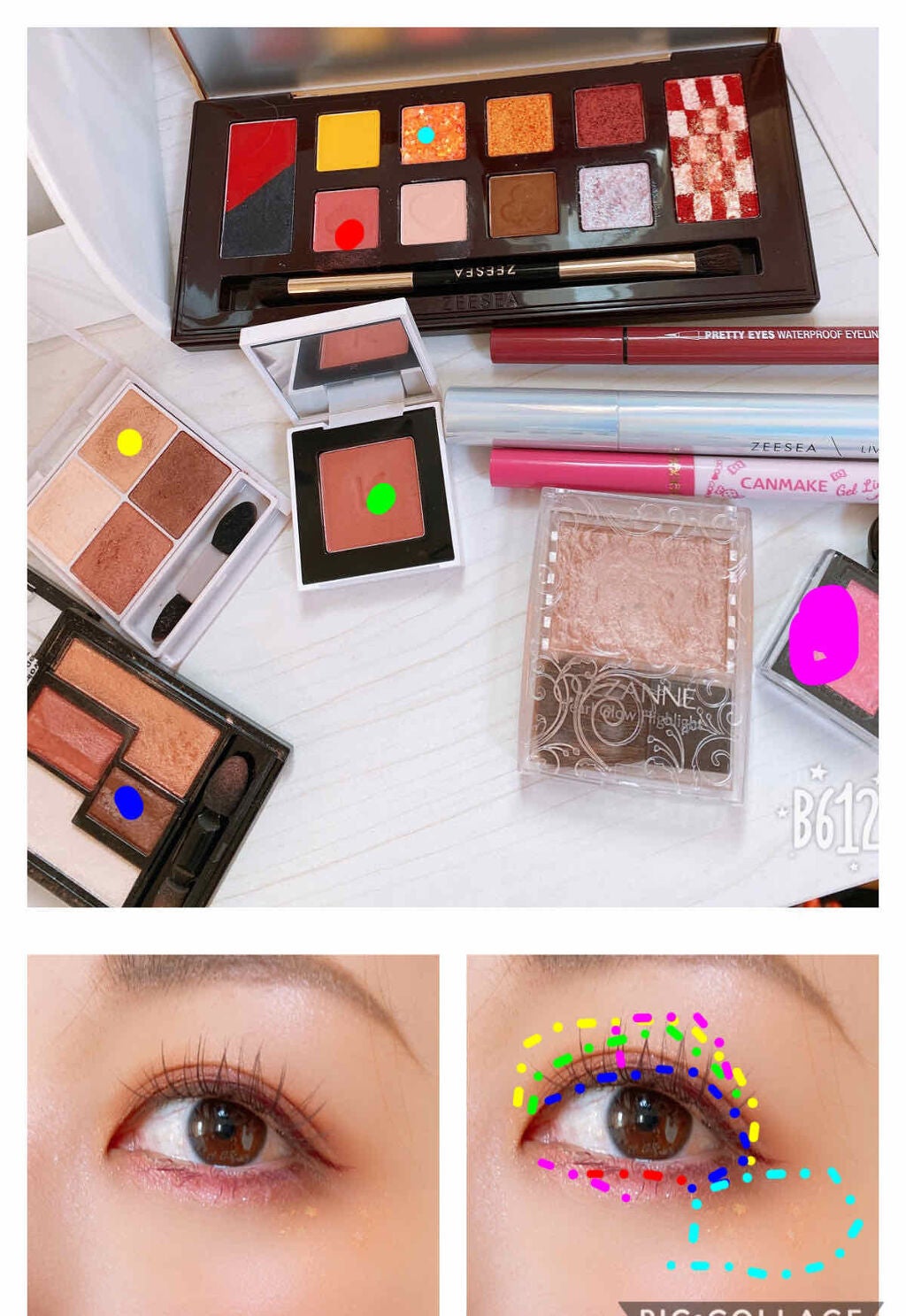 ジャストアイシャドウ/Laka/単色アイシャドウを使ったクチコミ(2枚目)