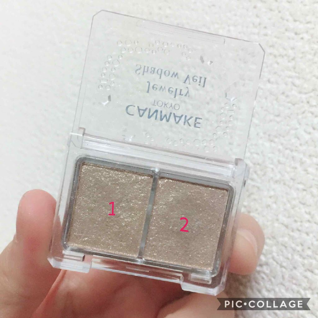 ジュエリーシャドウベール/キャンメイク/アイシャドウパレットを使ったクチコミ(2枚目)