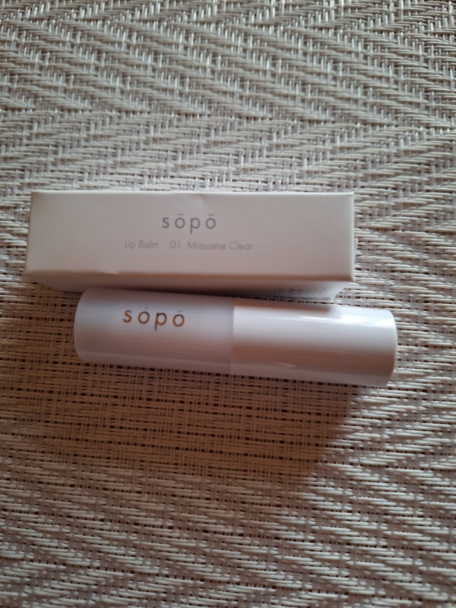 リップバーム 01 みずあめクリア/sopo/リップバームを使ったクチコミ（1枚目）