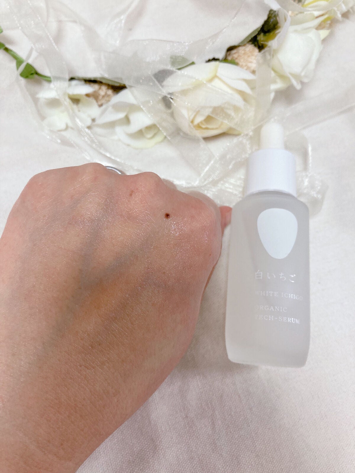 オーガニック テック-クリーム/WHITE ICHIGO/フェイスクリームを使ったクチコミ(2枚目)