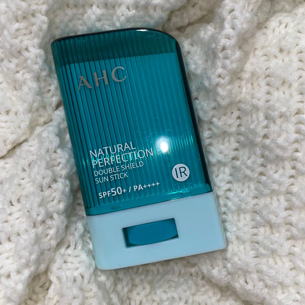 ナチュラル パーフェクション ダブル シールド サンスティック/AHC/日焼け止めスティックを使ったクチコミ(1枚目)