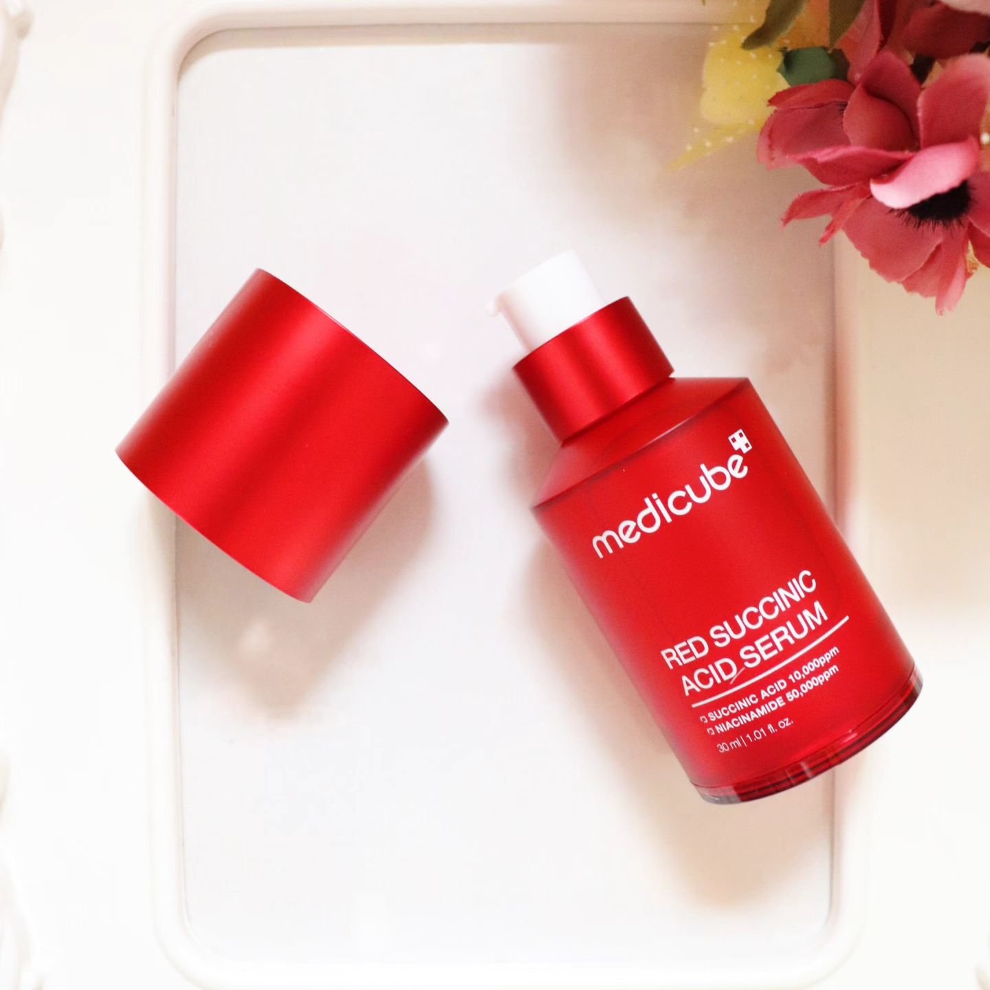 レッドアクネセラム/MEDICUBE/美容液を使ったクチコミ（3枚目）