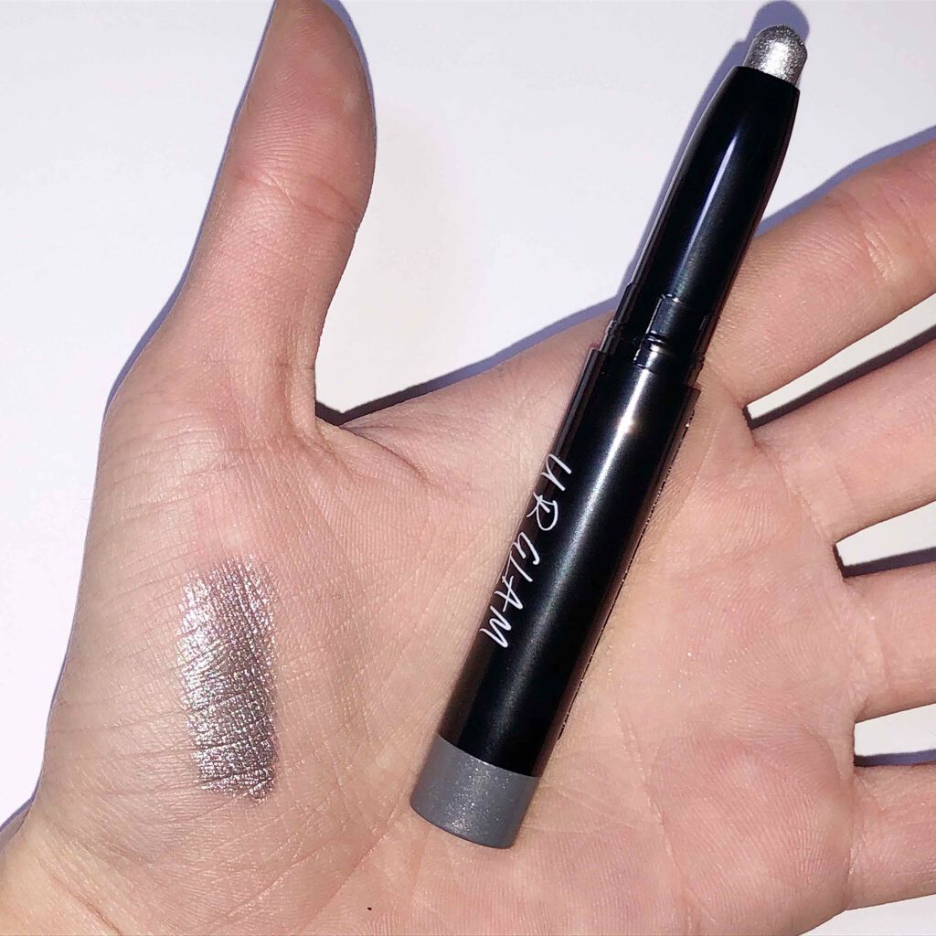 UR GLAM　EYESHADOW STICK 06 シルバー/U R GLAM/スティックアイシャドウを使ったクチコミ（2枚目）