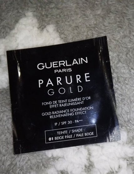 パリュール ゴールド フルイド/GUERLAIN/リキッドファンデーションを使ったクチコミ(1枚目)