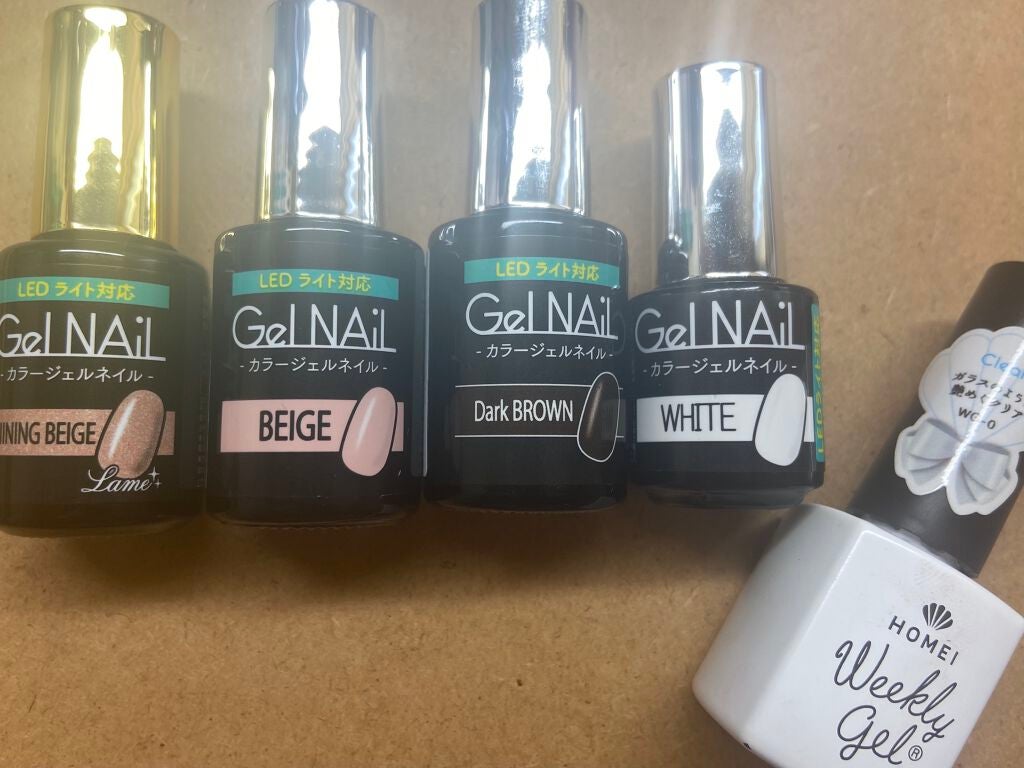 ジェルネイル(ライト対応)/セリア/ジェルネイルを使ったクチコミ(6枚目)