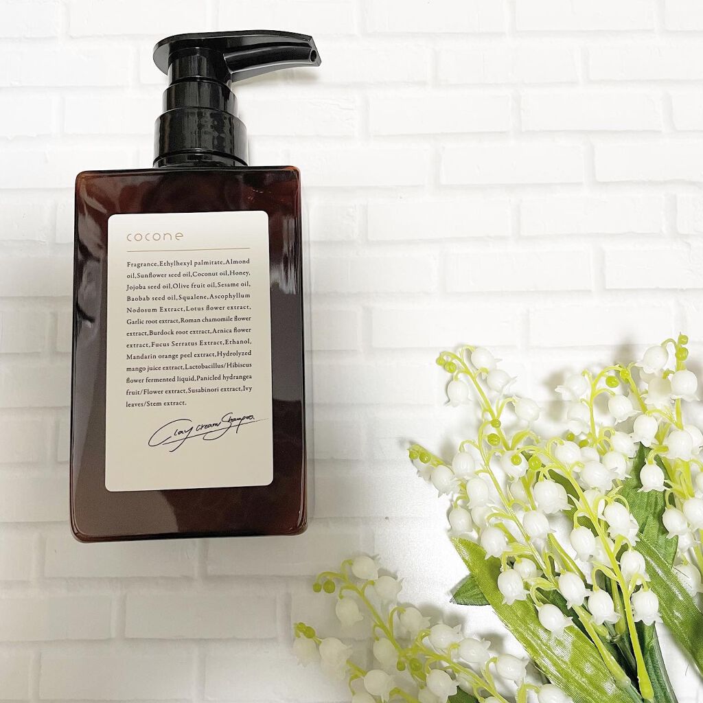 クレイクリームシャンプー（モイスト）/cocone/市販シャンプーを使ったクチコミ（1枚目）