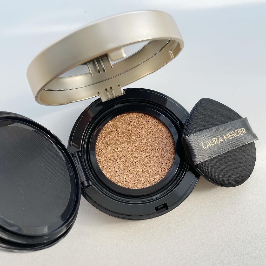 フローレス ルミエール ラディアンス パーフェクティング クッション/ローラ メルシエ/クッションファンデーションを使ったクチコミ(3枚目)