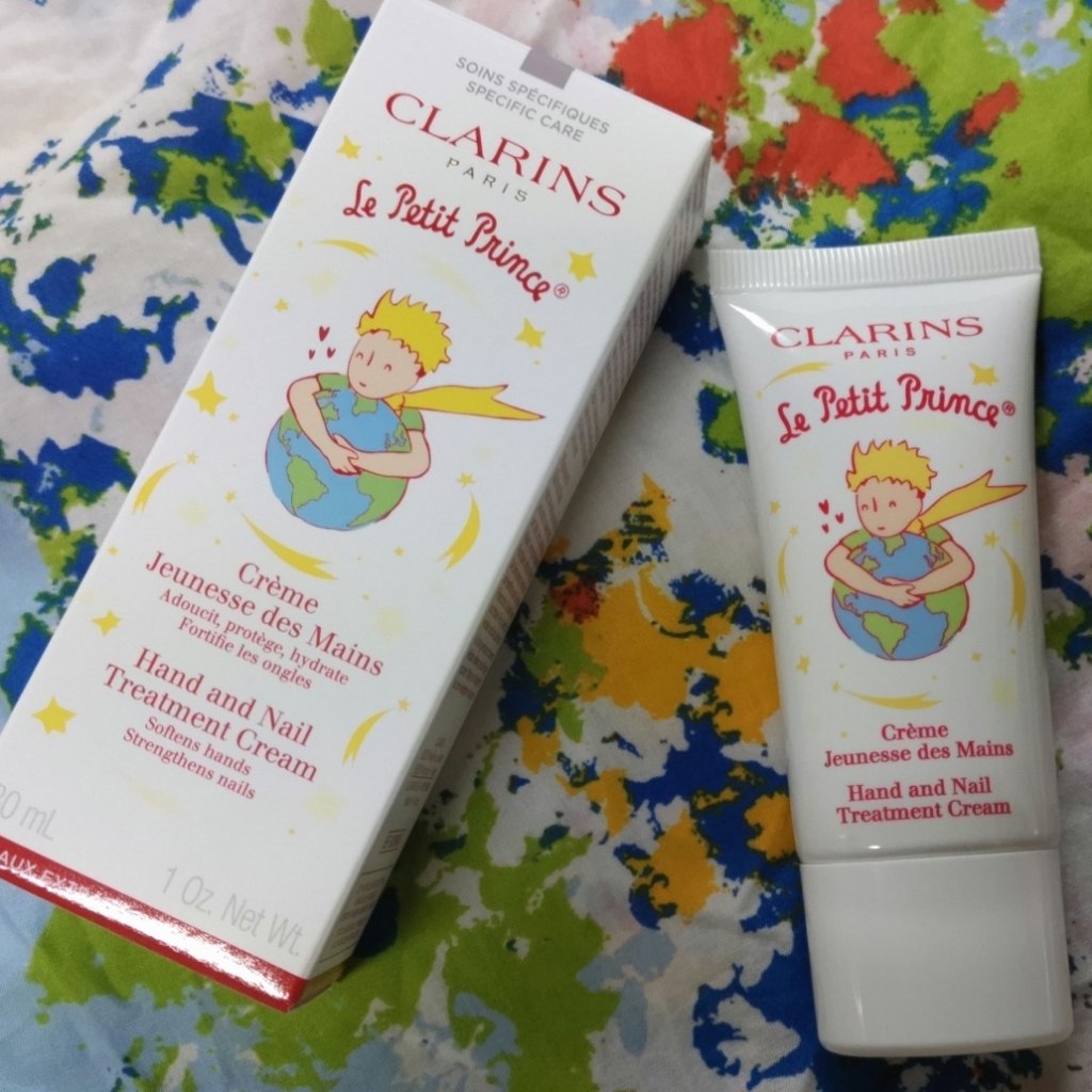 ハンド／ネイル トリートメント クリーム 30g (星の王子さま 限定コレクション)/CLARINS/ハンドクリームを使ったクチコミ（2枚目）