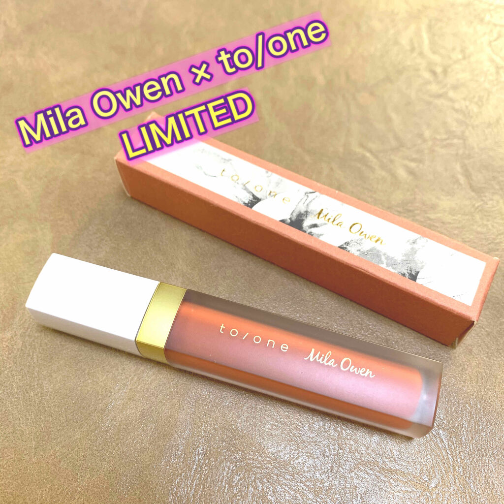 トーン ペタル エッセンス カラー バター/to/one/リップグロスを使ったクチコミ（1枚目）