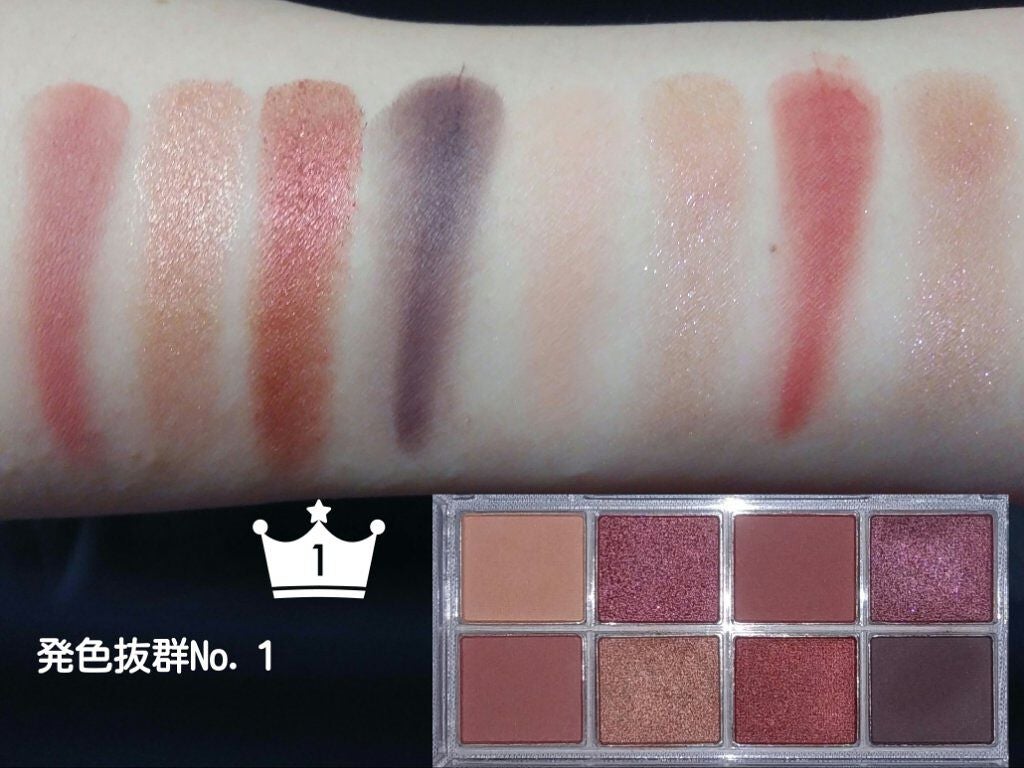 AC 8カラーアイパレット/AC MAKEUP/アイシャドウパレットを使ったクチコミ(8枚目)