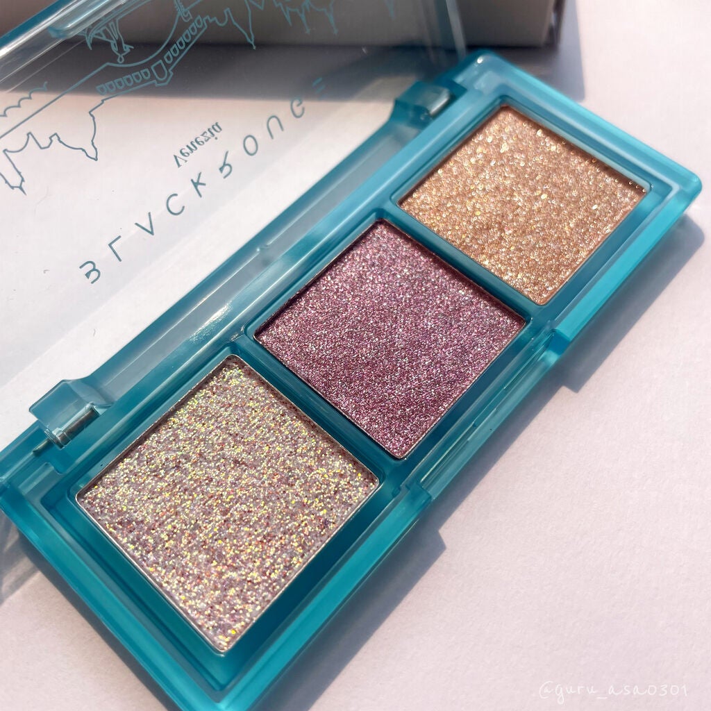 トリプルレイヤーアイパレット/BLACK ROUGE/アイシャドウパレットを使ったクチコミ(2枚目)