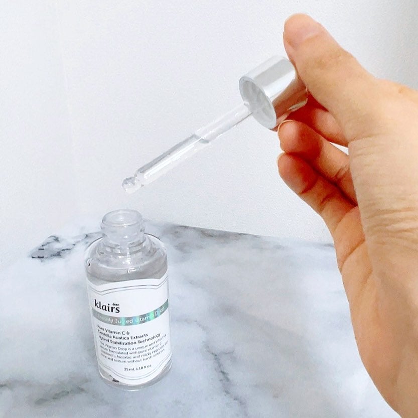 フレッシュリージュースドビタミンドロップ(35ml)/Klairs/美容液を使ったクチコミ(2枚目)