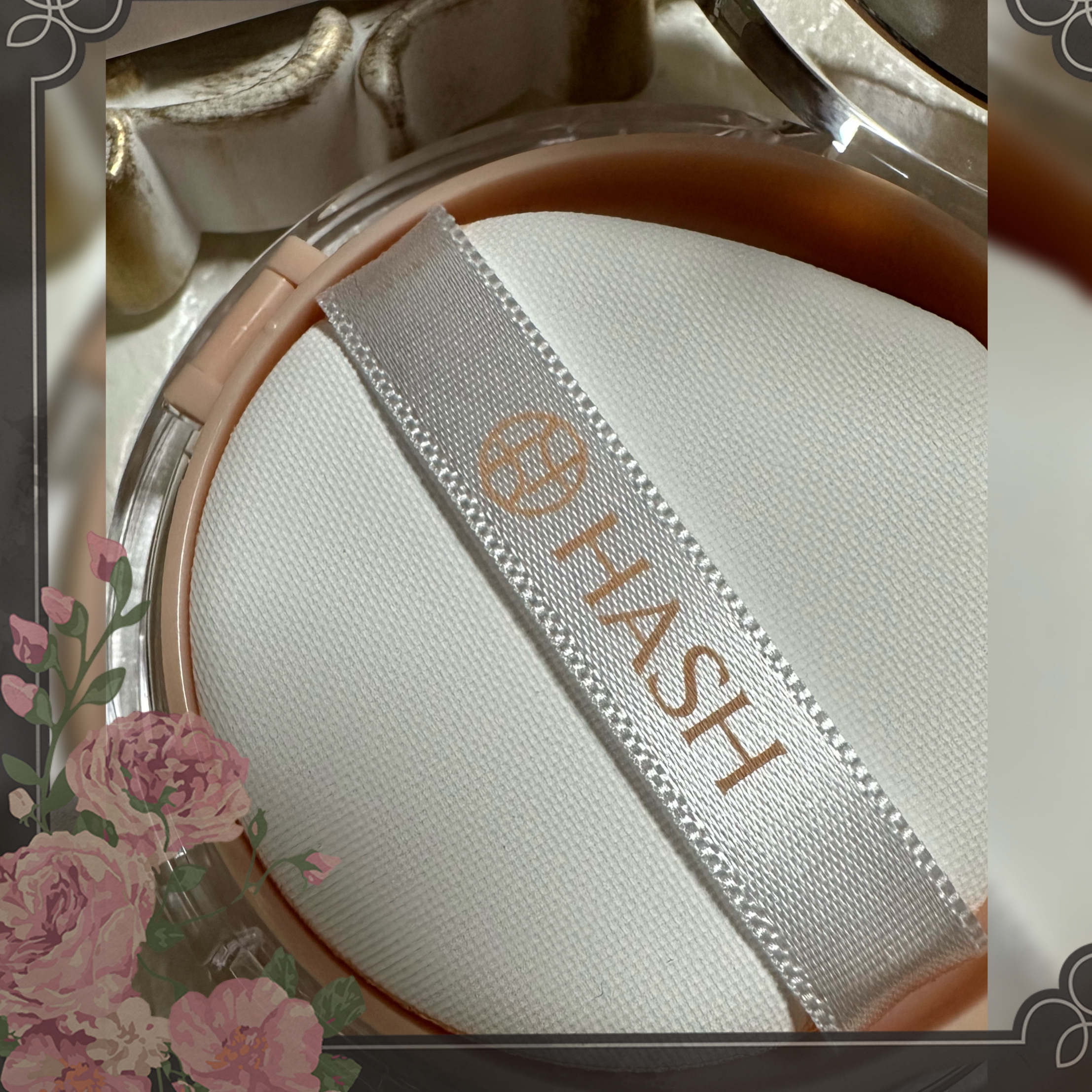 デューイーグロー フィッティング クッション/HASH/クッションファンデーションを使ったクチコミ（2枚目）