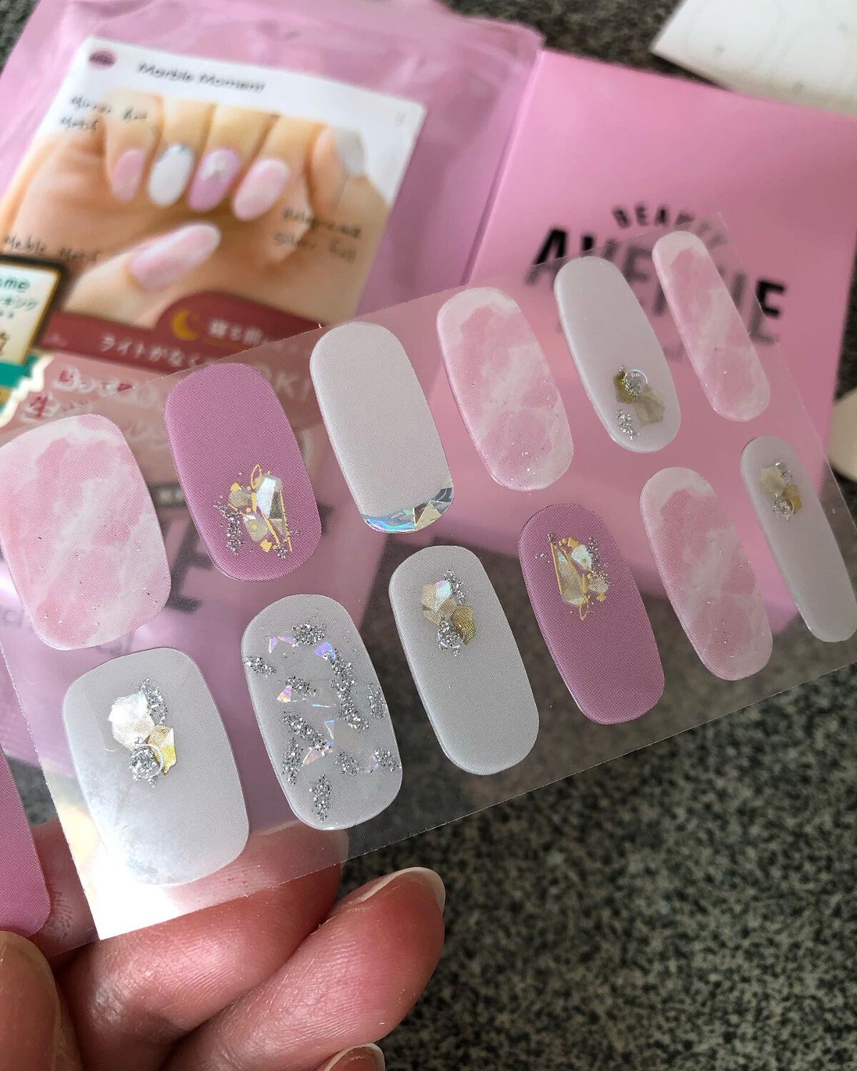 リアルジェルネイルシール/BEAUTY AVENUE/ネイルシールを使ったクチコミ(5枚目)