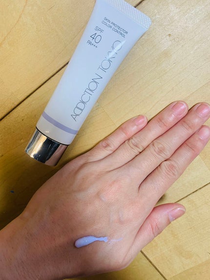 スキンプロテクター/ADDICTION/日焼け止めミルクを使ったクチコミ(1枚目)