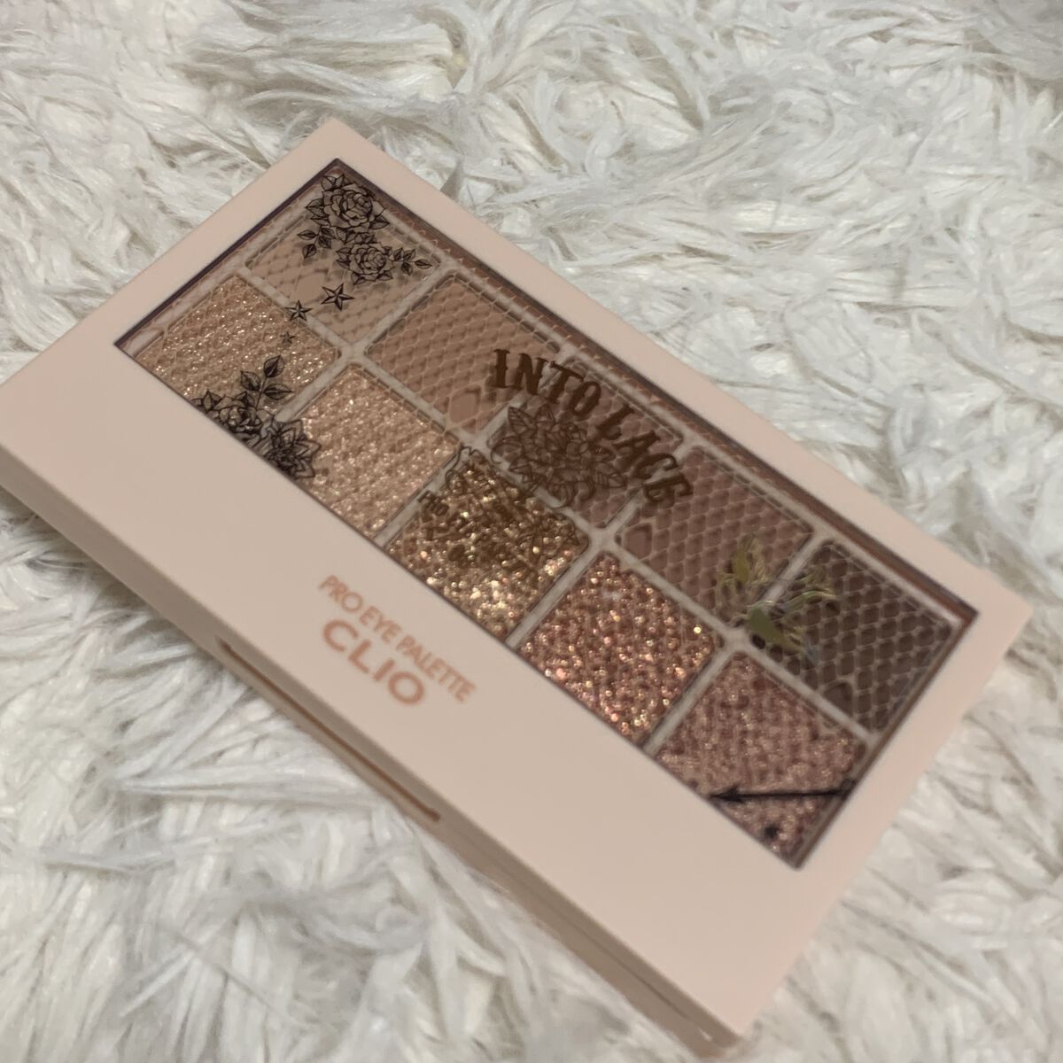 プロ アイ パレット 08 INTO LACE(AD)/CLIO/アイシャドウパレットを使ったクチコミ（1枚目）