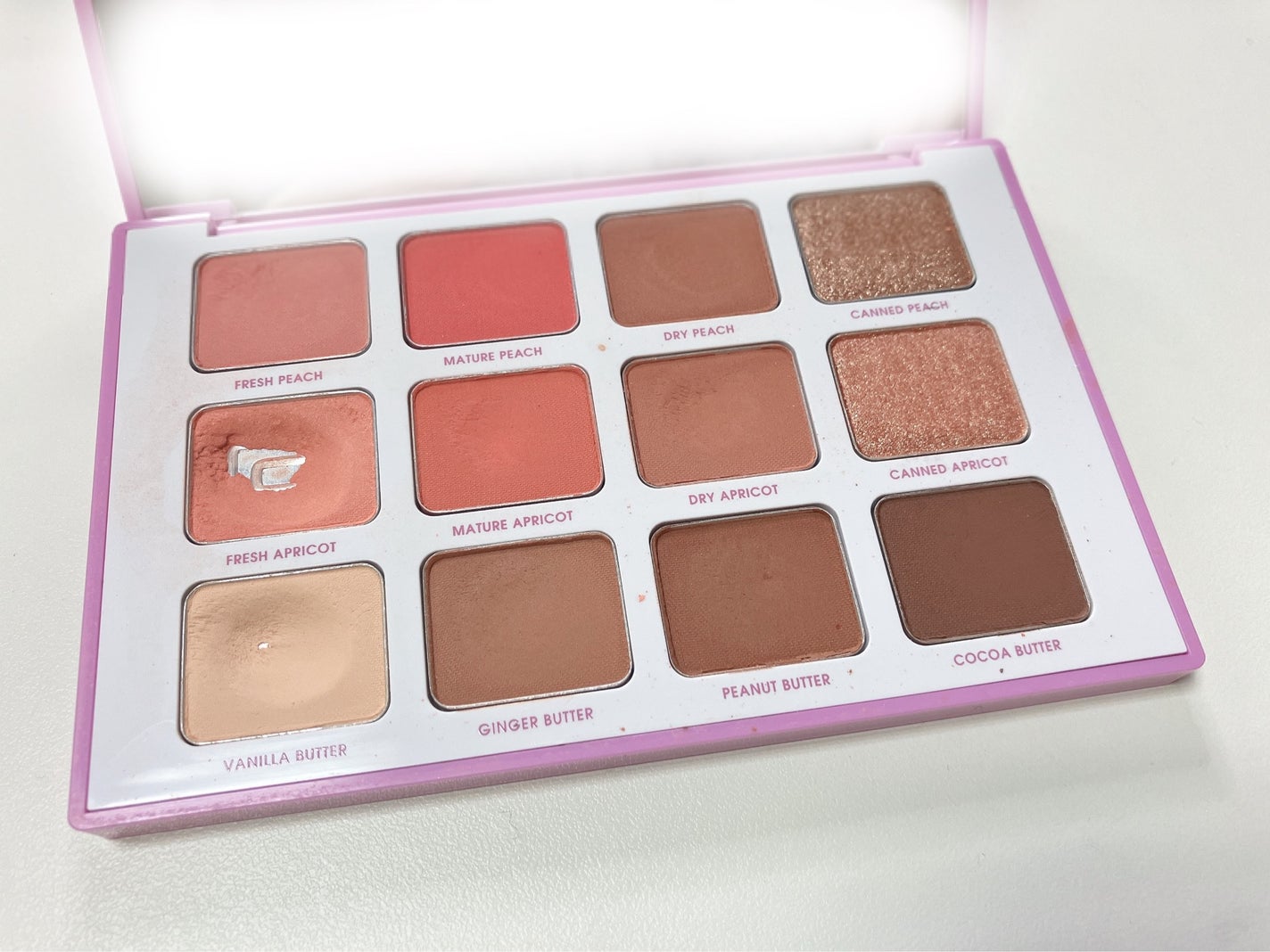 ピースマッチング12色シャドウパレット 2018 S/S/HOLIKA HOLIKA/アイシャドウパレットを使ったクチコミ(2枚目)