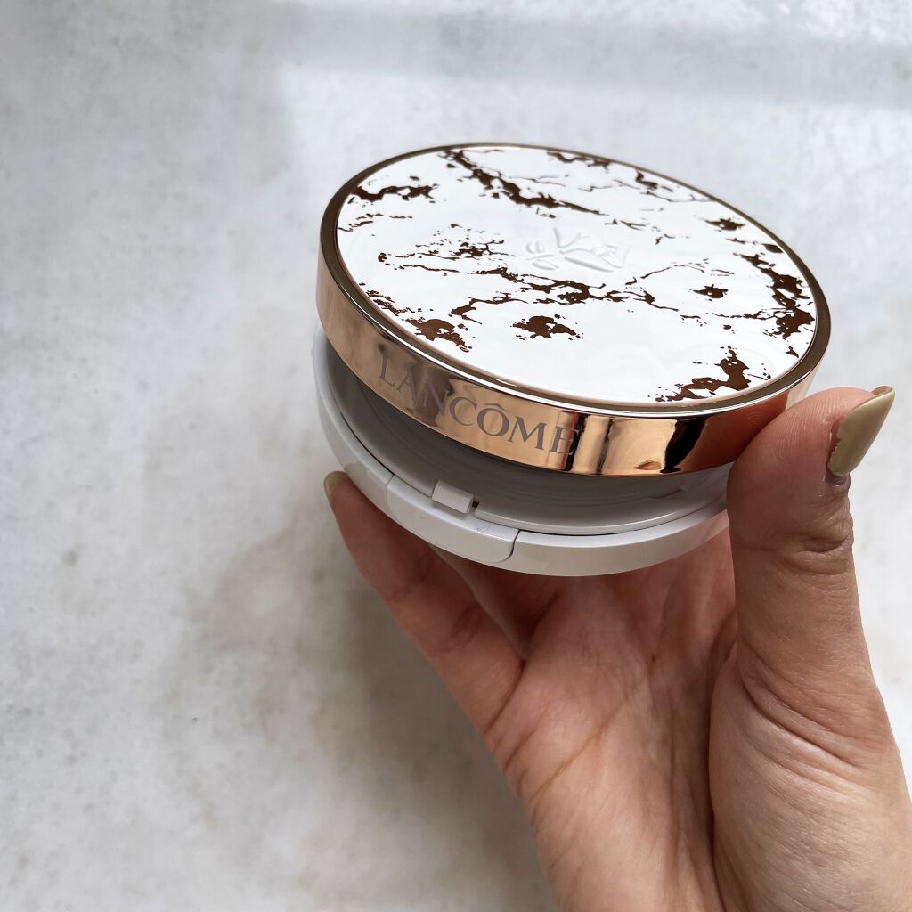 タン クラリフィック マーブル コンパクト ケース/LANCOME/クリーム・エマルジョンファンデーションを使ったクチコミ（2枚目）
