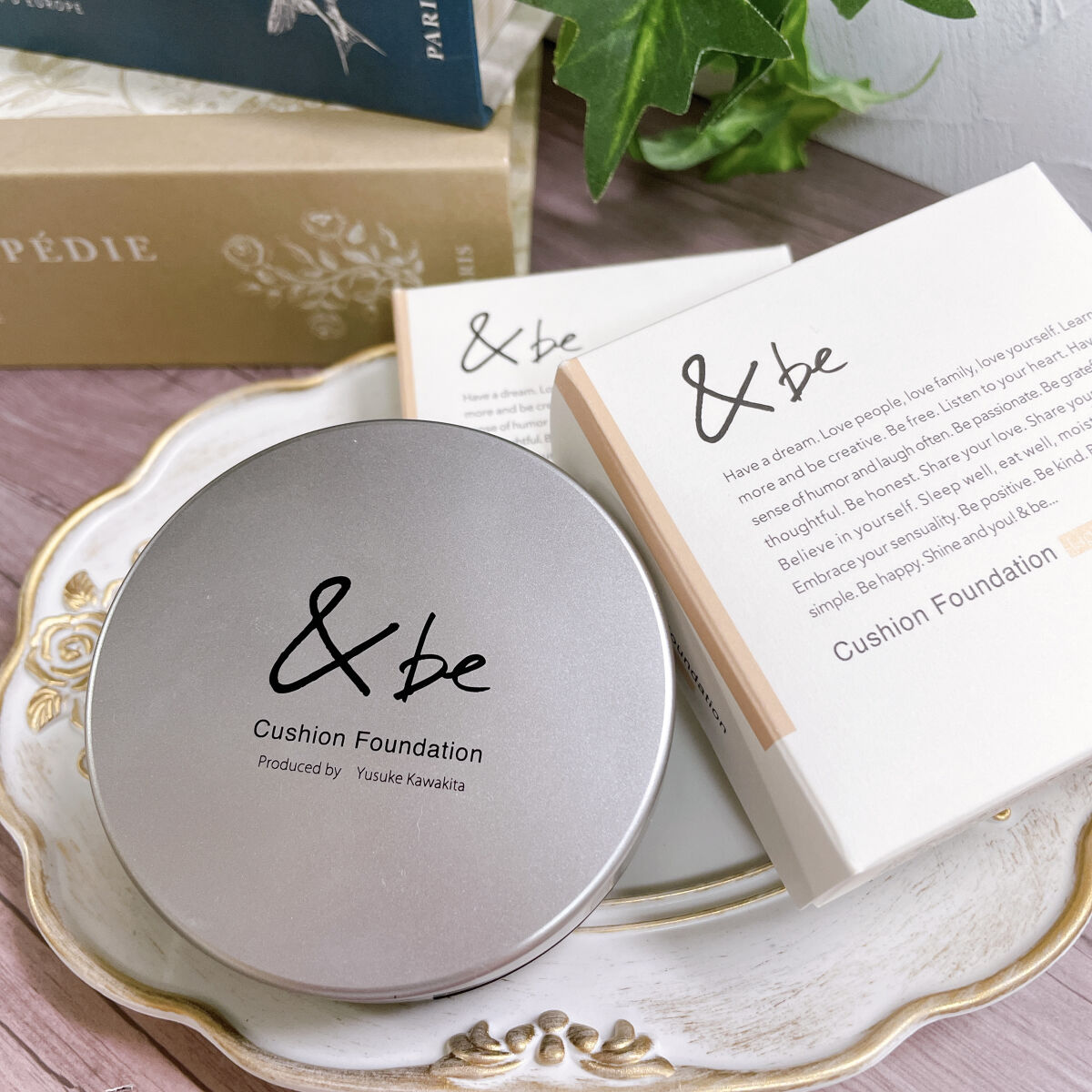 ＆be ＆be クッションファンデーションのクチコミ「\&beクッションファンデーション派⁉️それとも…🫣/

*･゜ﾟ･*:.｡..｡.:*･*:.....」（2枚目）