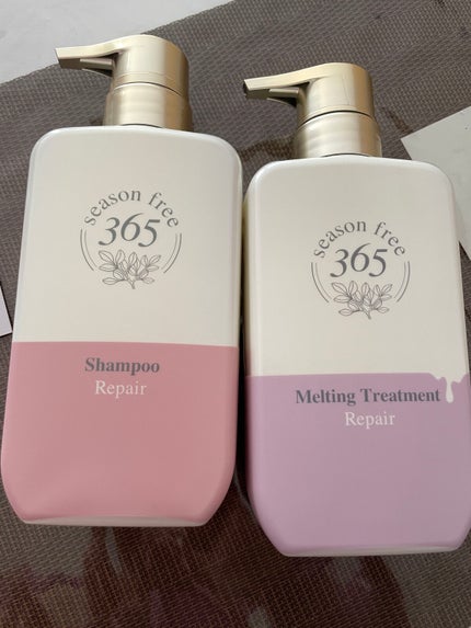 リペア シャンプー/メルティングトリートメント/season free 365/市販シャンプーを使ったクチコミ(1枚目)