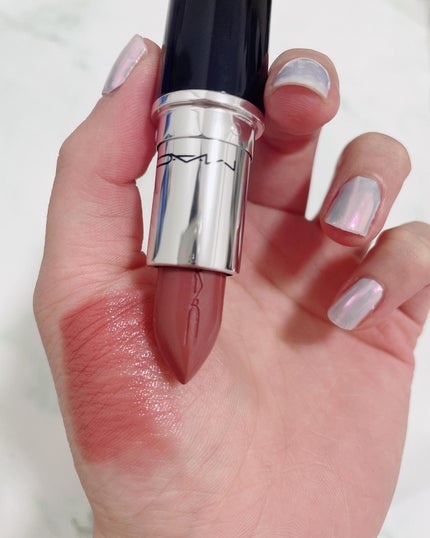 ラスターガラス リップスティック/M・A・C/口紅を使ったクチコミ(5枚目)