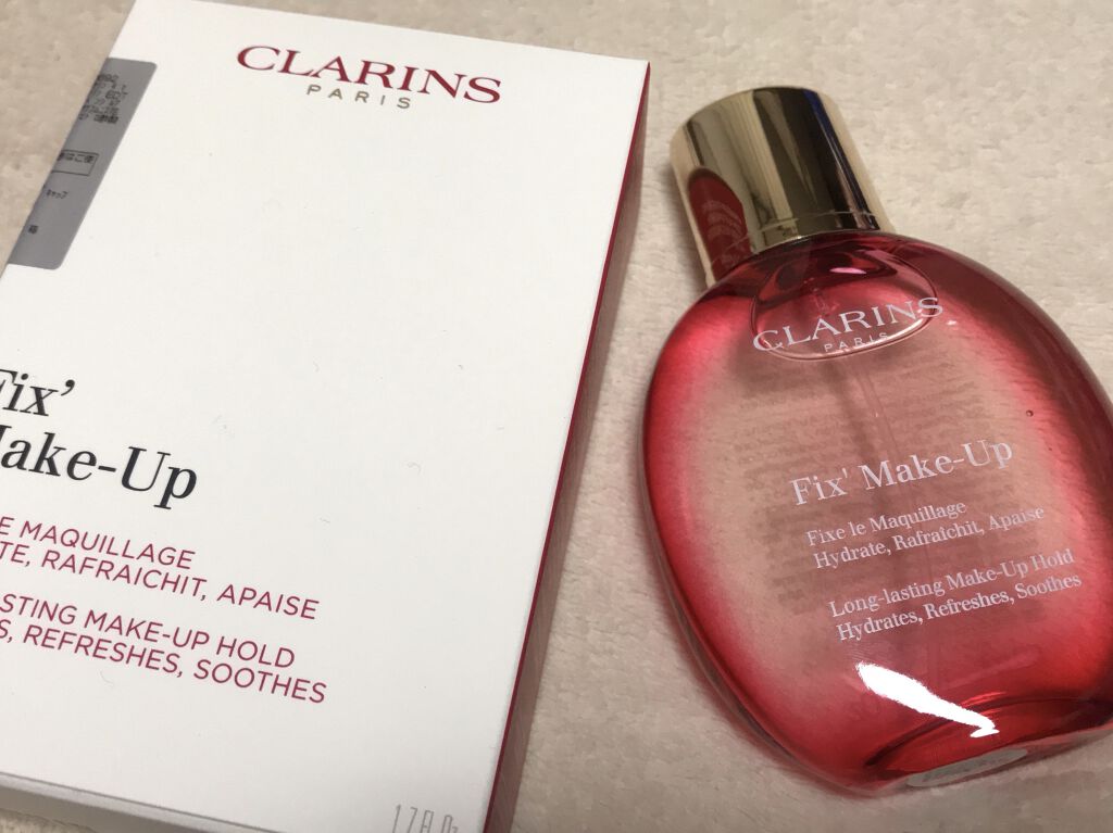 フィックス メイクアップ/CLARINS/ミスト状化粧水を使ったクチコミ（1枚目）