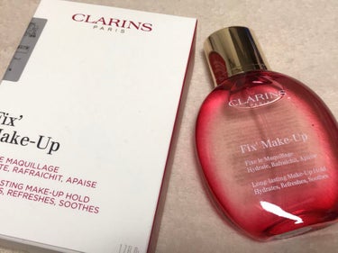 フィックス メイクアップ/CLARINS/ミスト状化粧水を使ったクチコミ（1枚目）