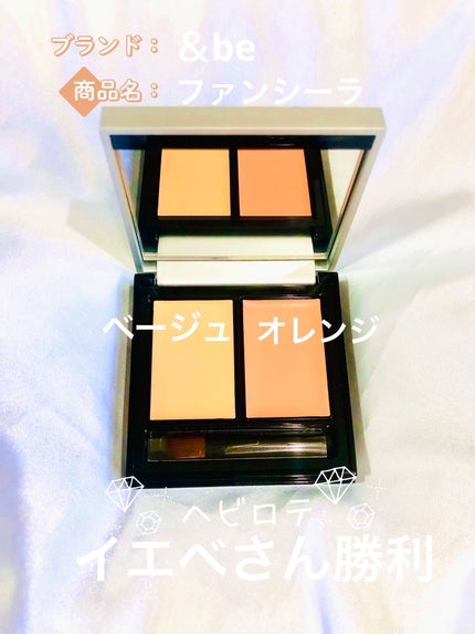 &be ファンシーラー/&be/パレットコンシーラーを使ったクチコミ(1枚目)