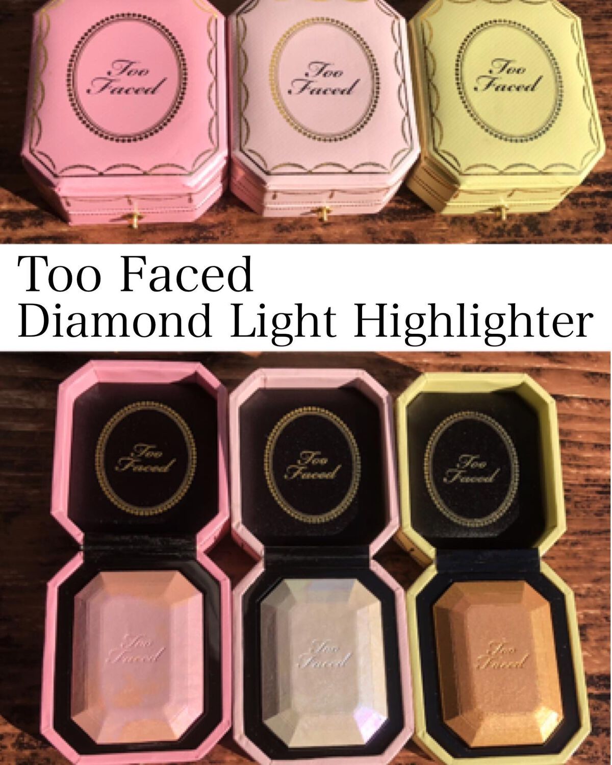 ダイヤモンドライト マルチユース ハイライター カナリー ダイヤモンド/Too Faced/パウダーハイライトを使ったクチコミ（1枚目）