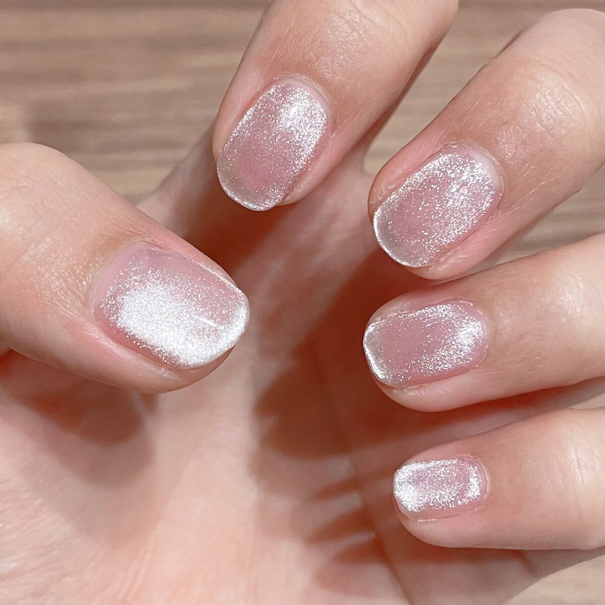 Milkyway&Cat's eye gel/ANNUUM/ジェルネイルを使ったクチコミ(1枚目)