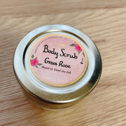 ボディスクラブ グリーン・ローズ 320g/SABON/ボディスクラブを使ったクチコミ(1枚目)