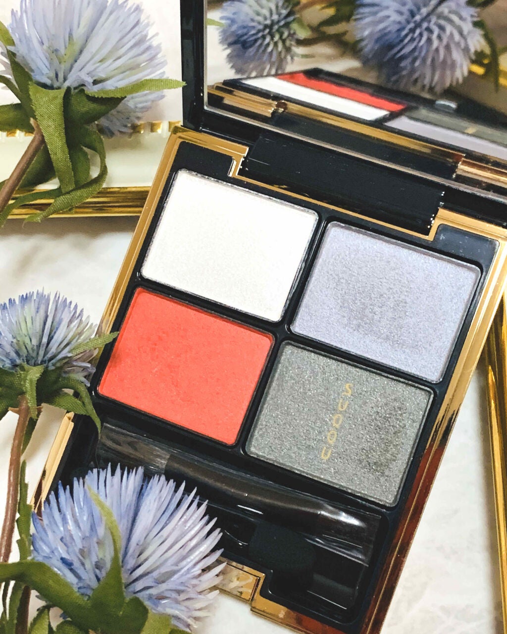 デザイニング カラー アイズ/SUQQU/アイシャドウパレットを使ったクチコミ(1枚目)