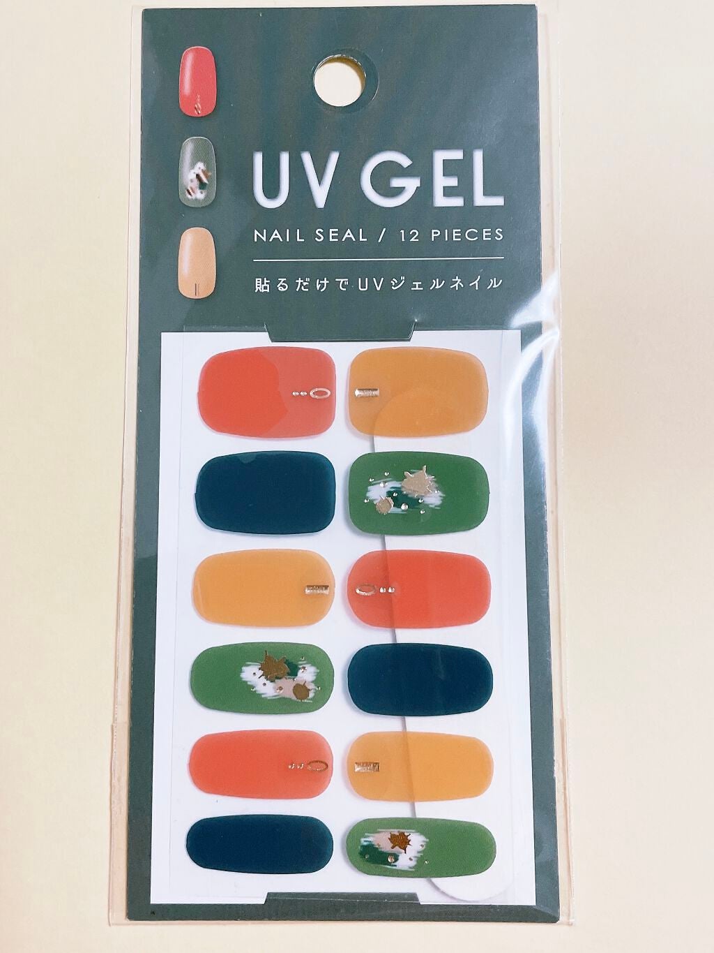 ジェルネイルシール/キャンドゥ/ネイルシールを使ったクチコミ(4枚目)