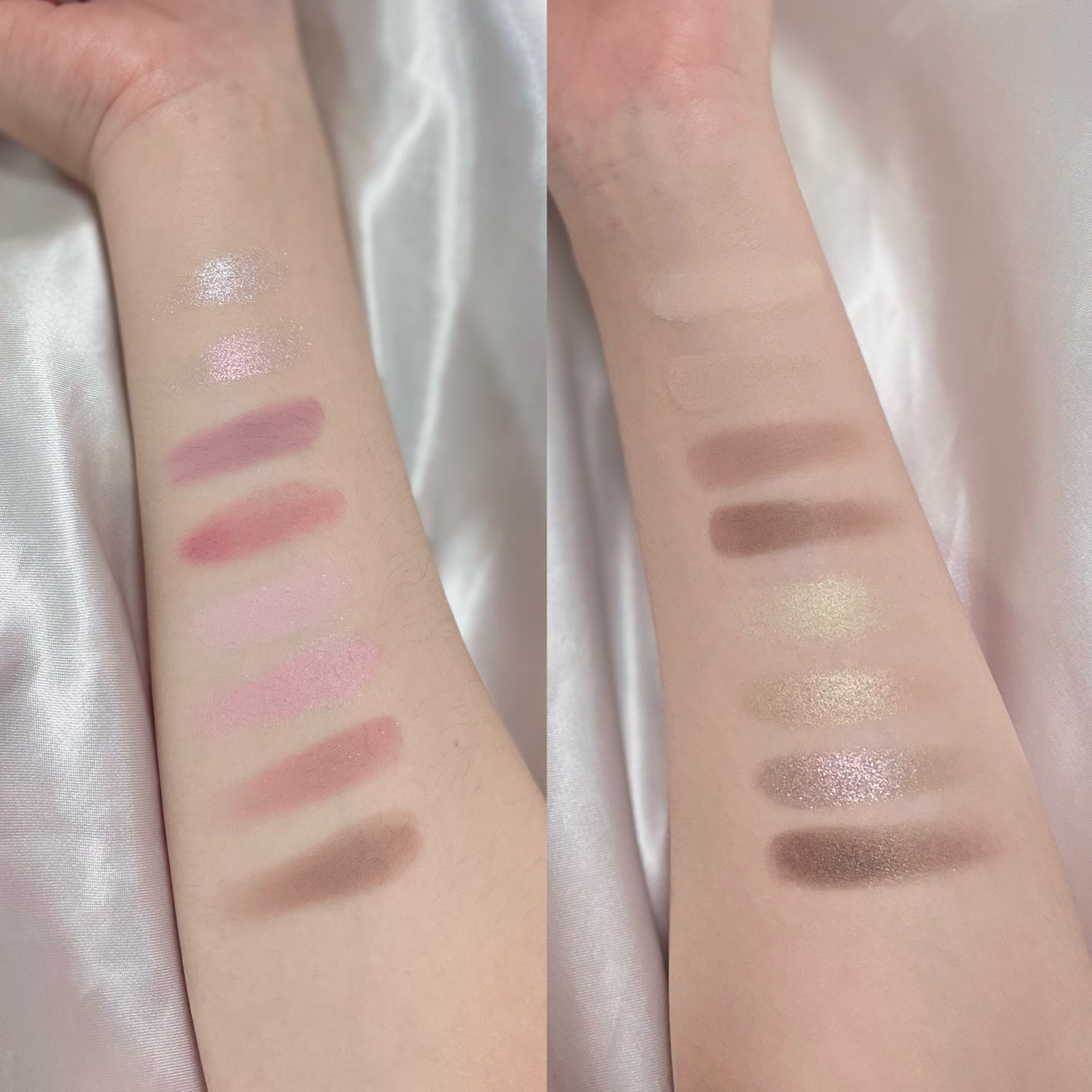 ソフトブラーリングアイパレット/wakemake/アイシャドウパレットを使ったクチコミ(2枚目)