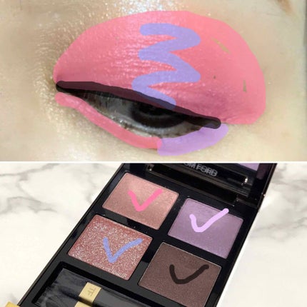 アイ カラー クォード/TOM FORD BEAUTY/アイシャドウパレットを使ったクチコミ(3枚目)