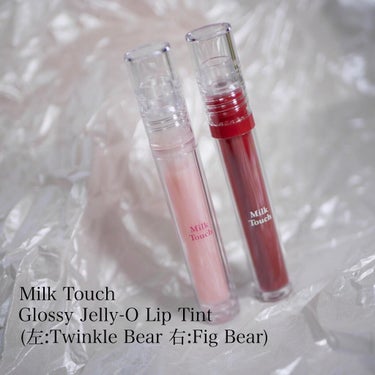 グロッシージェリーオーリップティント Fig Bear/Milk Touch/口紅を使ったクチコミ（2枚目）