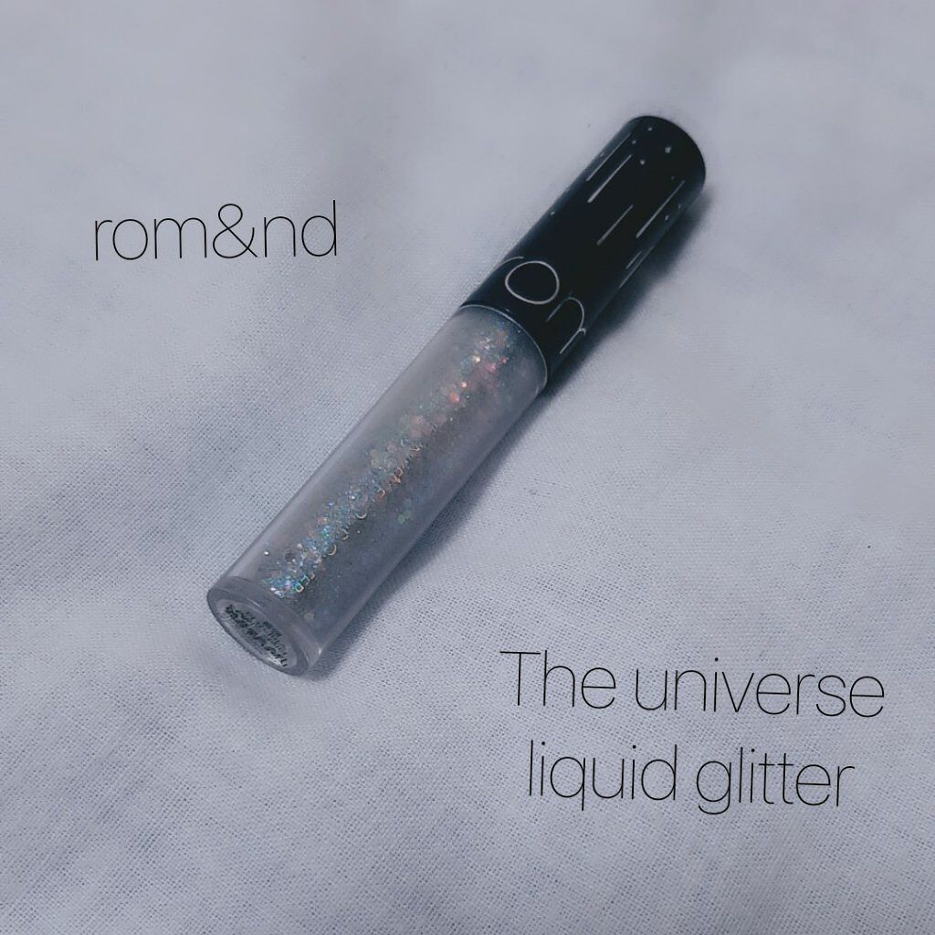 リキッド グリッター シャドウ/rom&nd/グリッターを使ったクチコミ（1枚目）