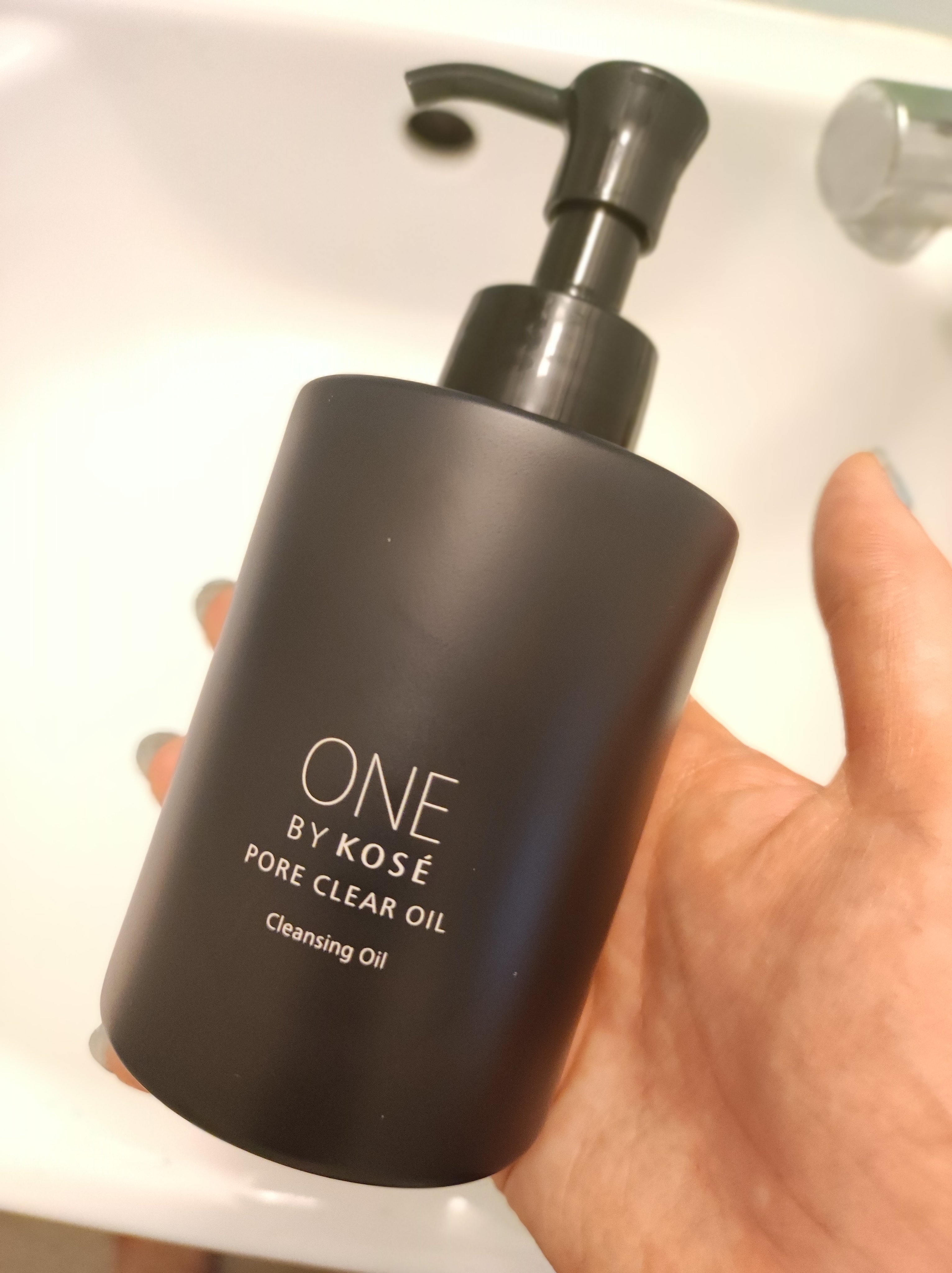 ポアクリア オイル/ONE BY KOSE/オイルクレンジングを使ったクチコミ（2枚目）