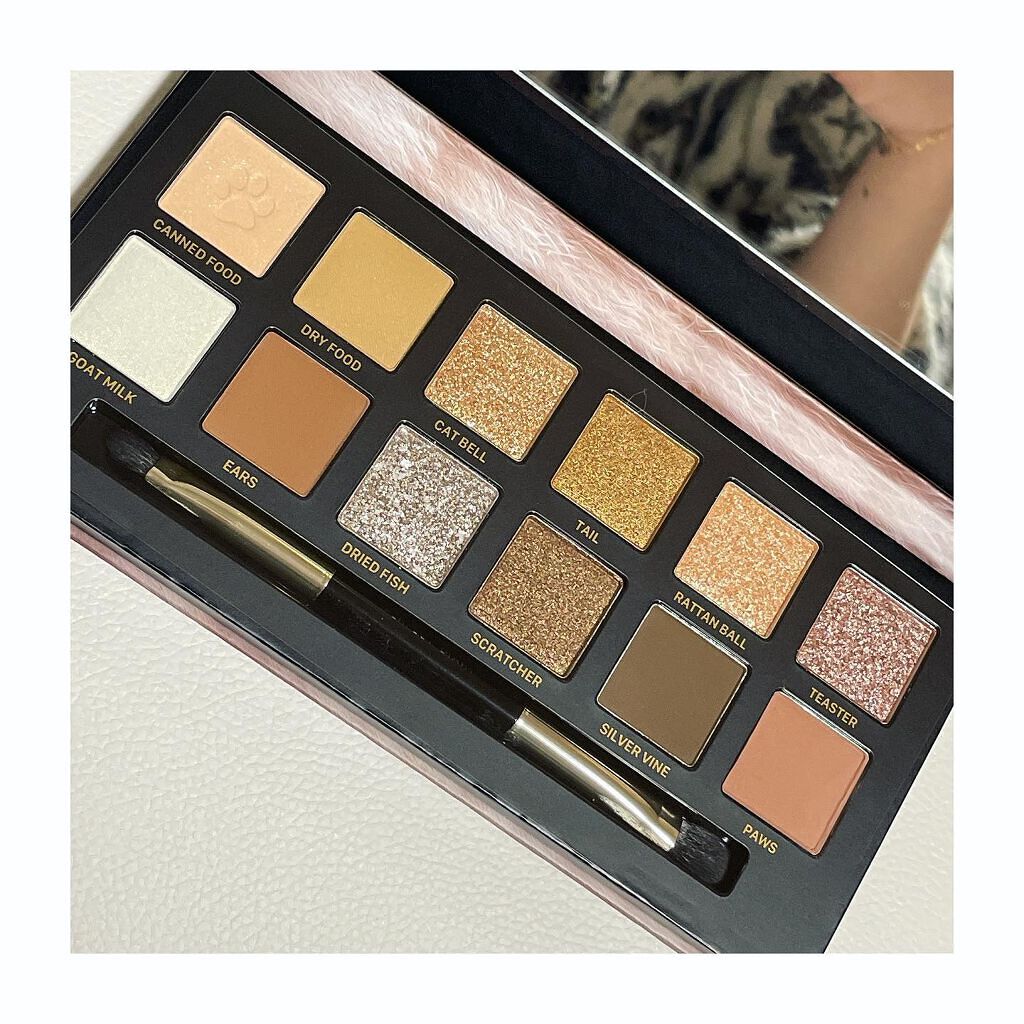 エクスプローラ12色 動物アイシャドウパレット/PERFECT DIARY/アイシャドウパレットを使ったクチコミ（3枚目）