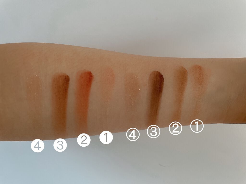 ベターザンアイズ/rom&nd/アイシャドウパレットを使ったクチコミ(4枚目)