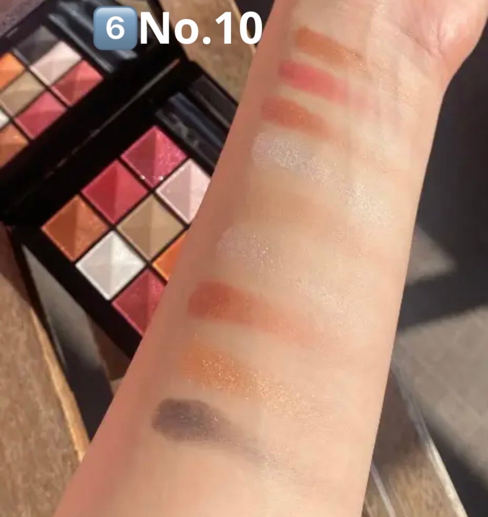 ル・ヌフ・ジバンシイ/GIVENCHY/アイシャドウパレットを使ったクチコミ(8枚目)