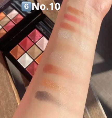 ル・ヌフ・ジバンシイ/GIVENCHY/アイシャドウパレットを使ったクチコミ(8枚目)