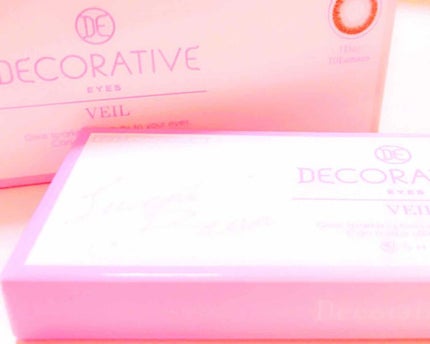 デコラティブアイズ ヴェール/Decorative Eyes/カラーコンタクトレンズを使ったクチコミ(1枚目)
