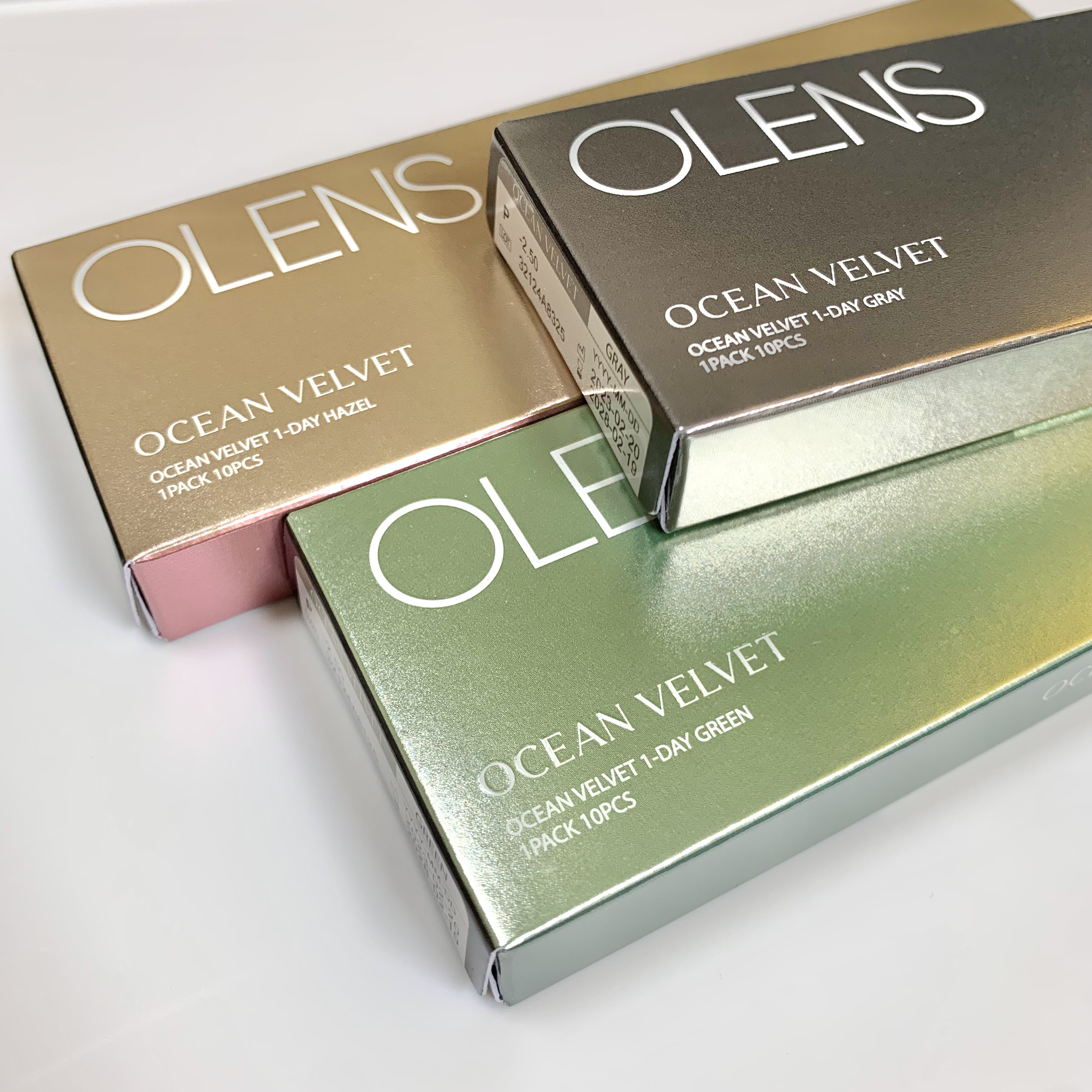 オーシャンベルベット 1day/OLENS/カラーコンタクトレンズを使ったクチコミ（2枚目）