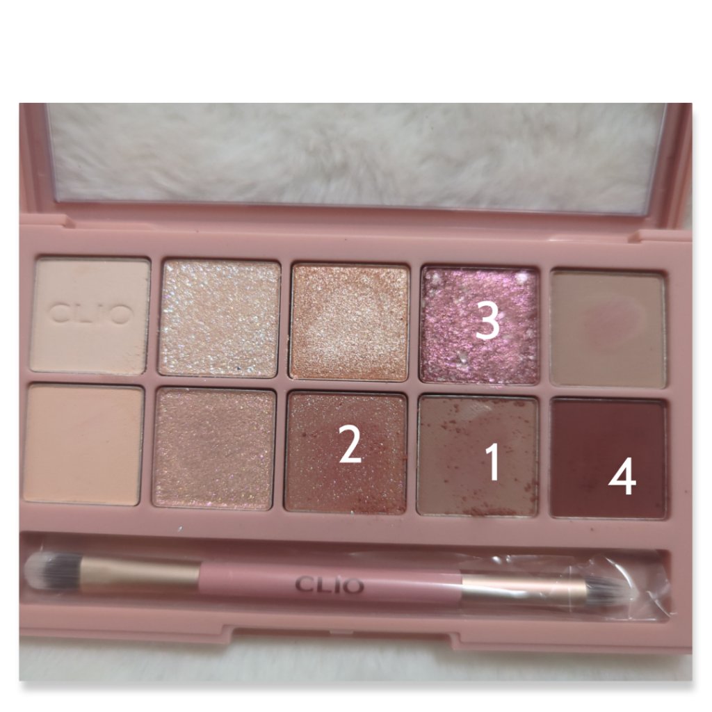 プロ アイ パレット/CLIO/アイシャドウパレットを使ったクチコミ（3枚目）