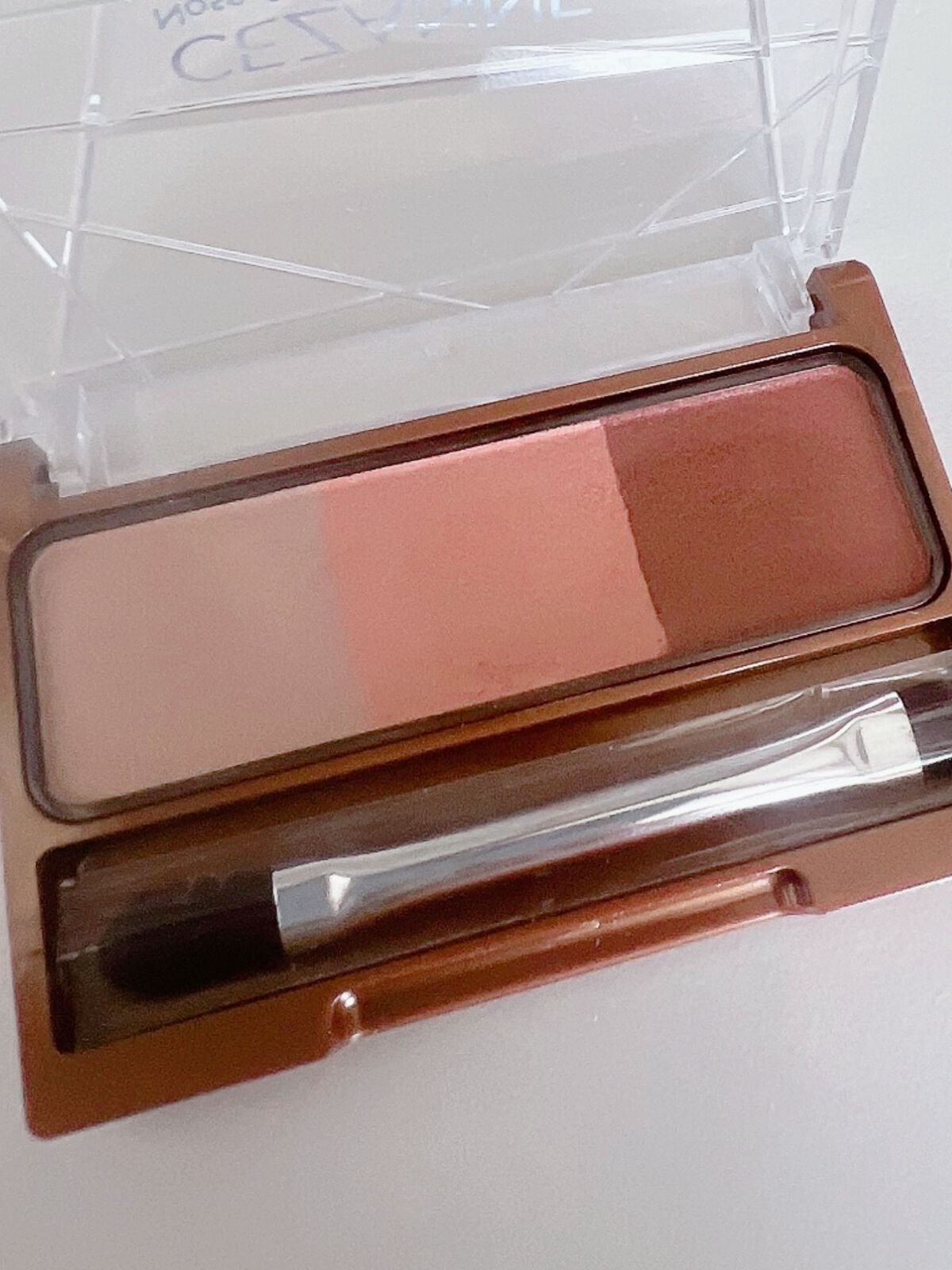 ノーズ&アイブロウパウダー/CEZANNE/パウダーアイブロウを使ったクチコミ(2枚目)