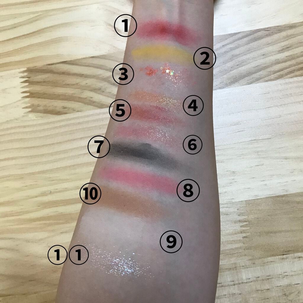 アリスドリームランドシリーズ 12色アイシャドウパレット(ZEESEA×大英博物館)/ZEESEA/アイシャドウパレットを使ったクチコミ(8枚目)