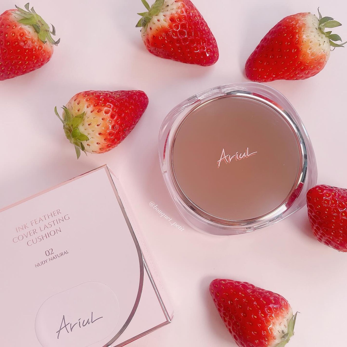 アリウル インクフェザーカバーラスティングクッション/Ariul/クッションファンデーションを使ったクチコミ(1枚目)