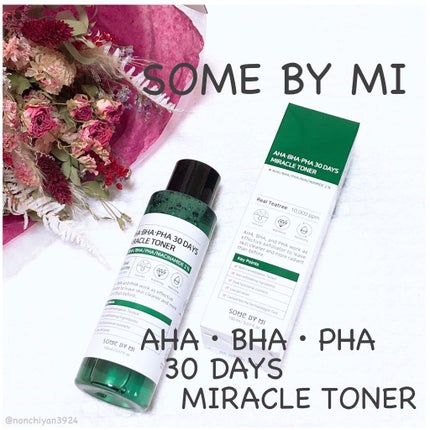 AHA·BHA·PHA 30デイズミラクルトナー/SOME BY MI/化粧水を使ったクチコミ(1枚目)